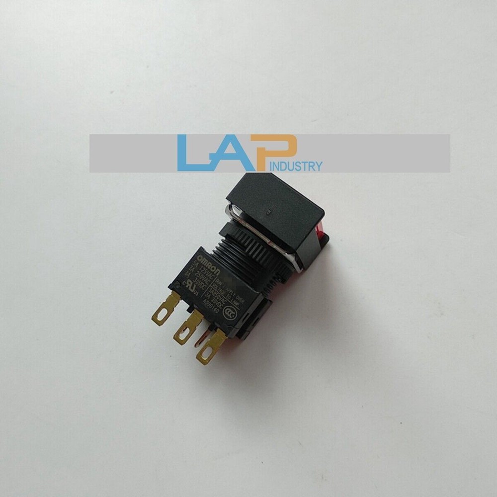 1Pc FOR A16-JRM-1 Red push button switch