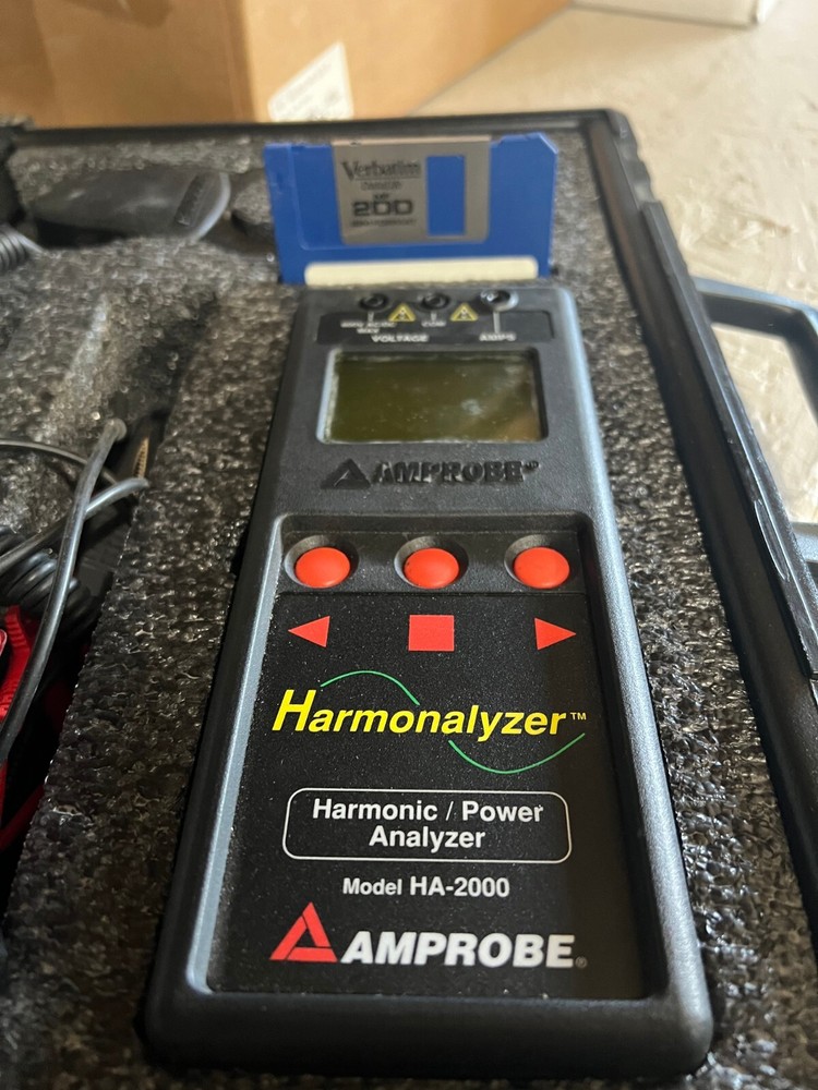 AMPROBE HA-2000 HARMONALYZER HARMONIC/POWER ANALYZER