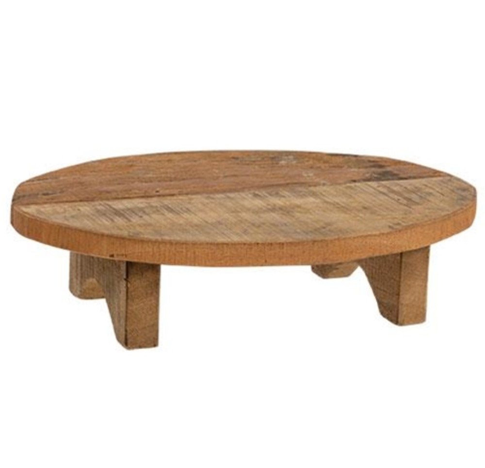 12" Large Reclaimed Wooden Riser