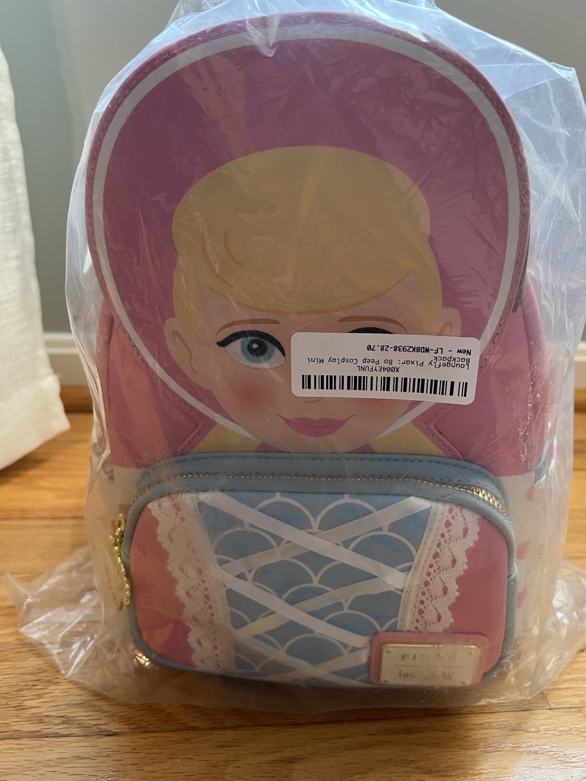 Loungefly Pixar: Bo Peep Cosplay Mini Backpack New With Tags