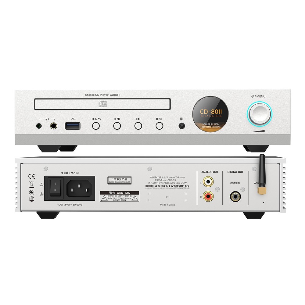 Shanling CD80II Compact CD Player (White)