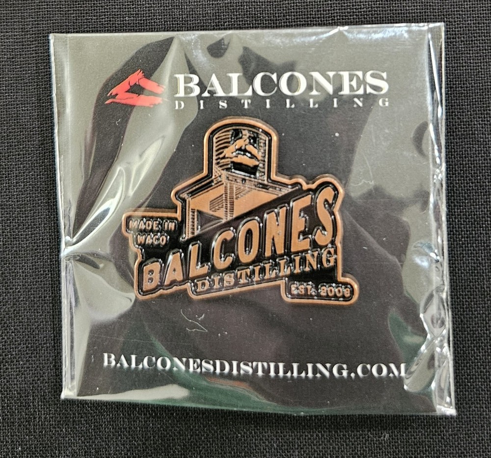 Balcones Distilling Texas Whisky Pins!