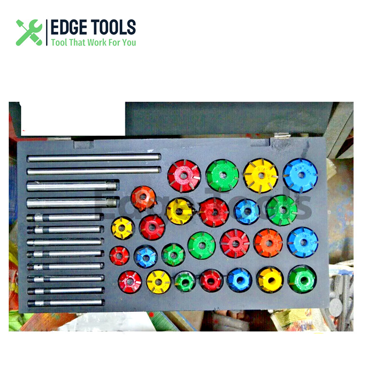 New Valve Seat Cutter Set Carbide Tipped 37 For Chevy, Ford.gmc ,Caterpillar USA