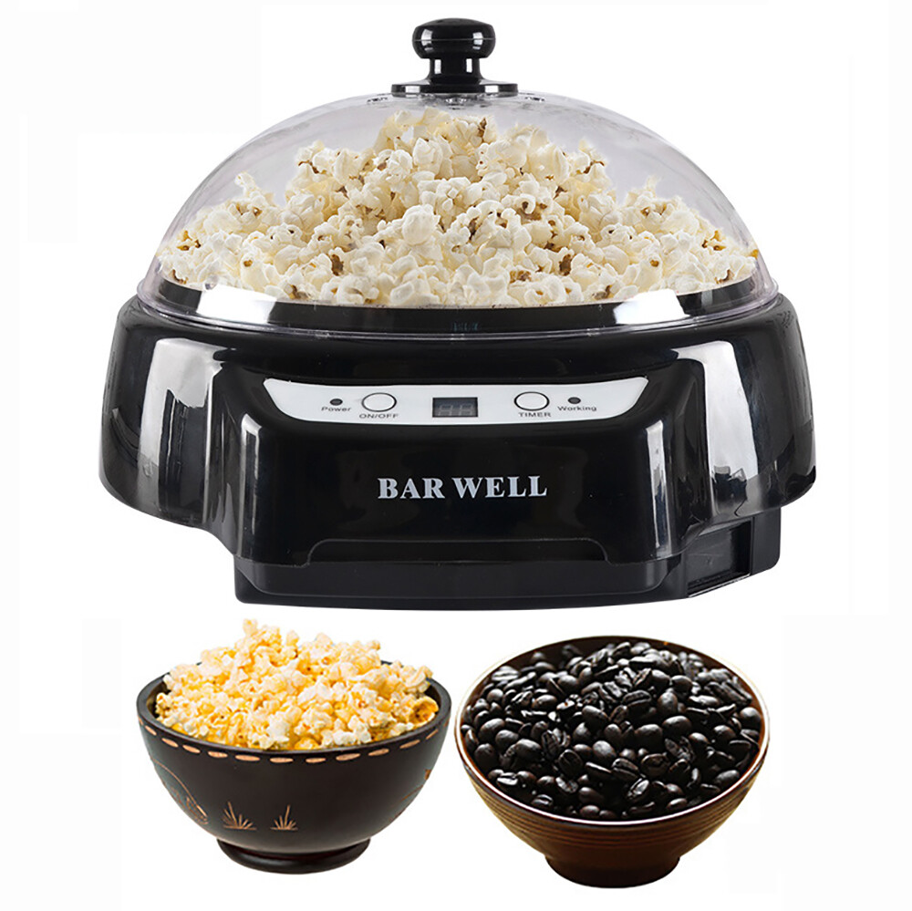 Electric Coffee Bean Roaster Tea Fruit Dryer Corn Popper Timing Baking Machine Y