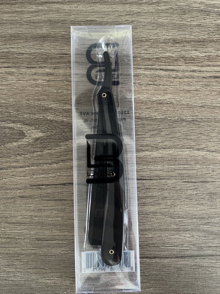 LEVEL 3 straight edge razor BLACK OR RED!
