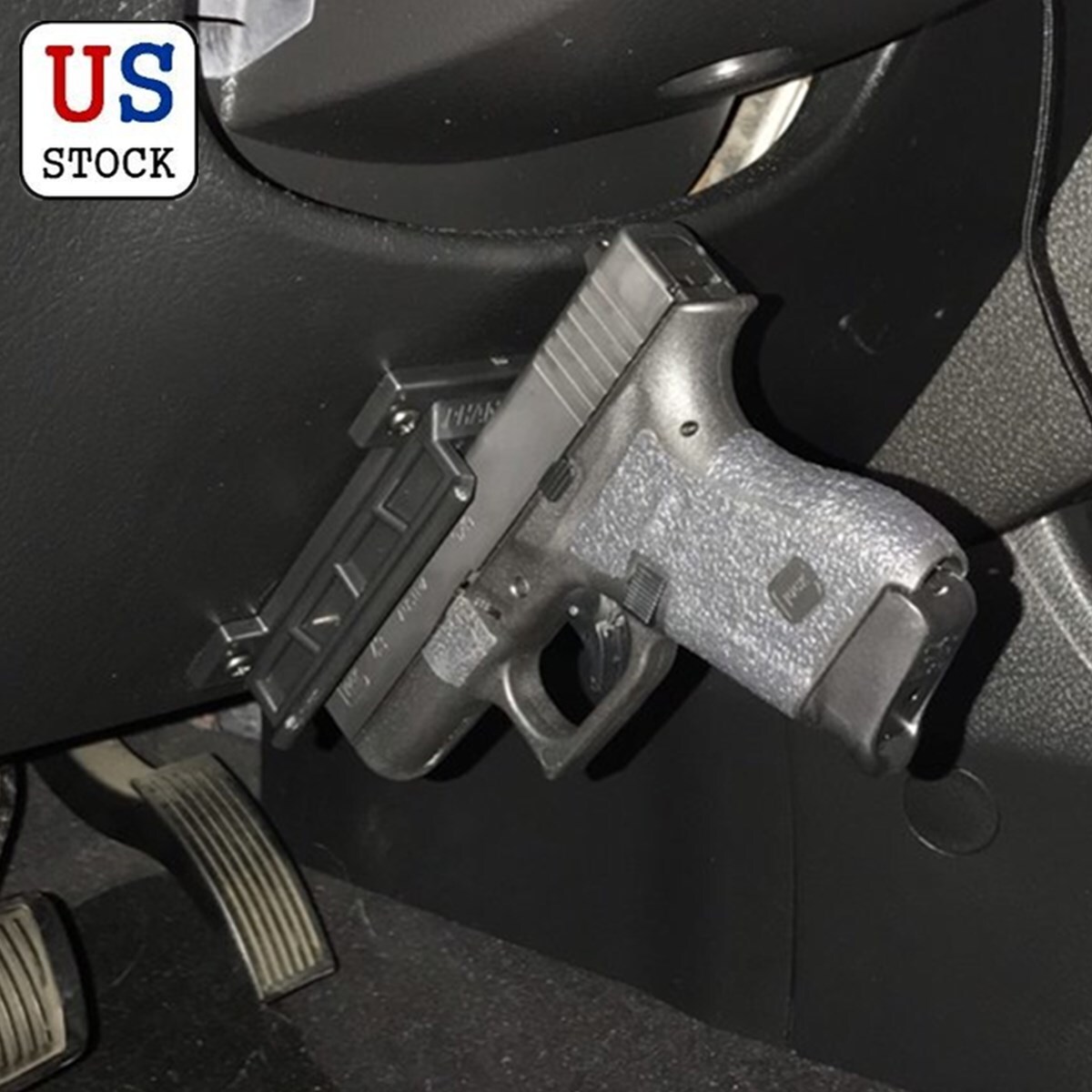 Quickdraw Gun Magnet Mount Holster Handgun Mount for Vehicle Truck Car Wall Safe