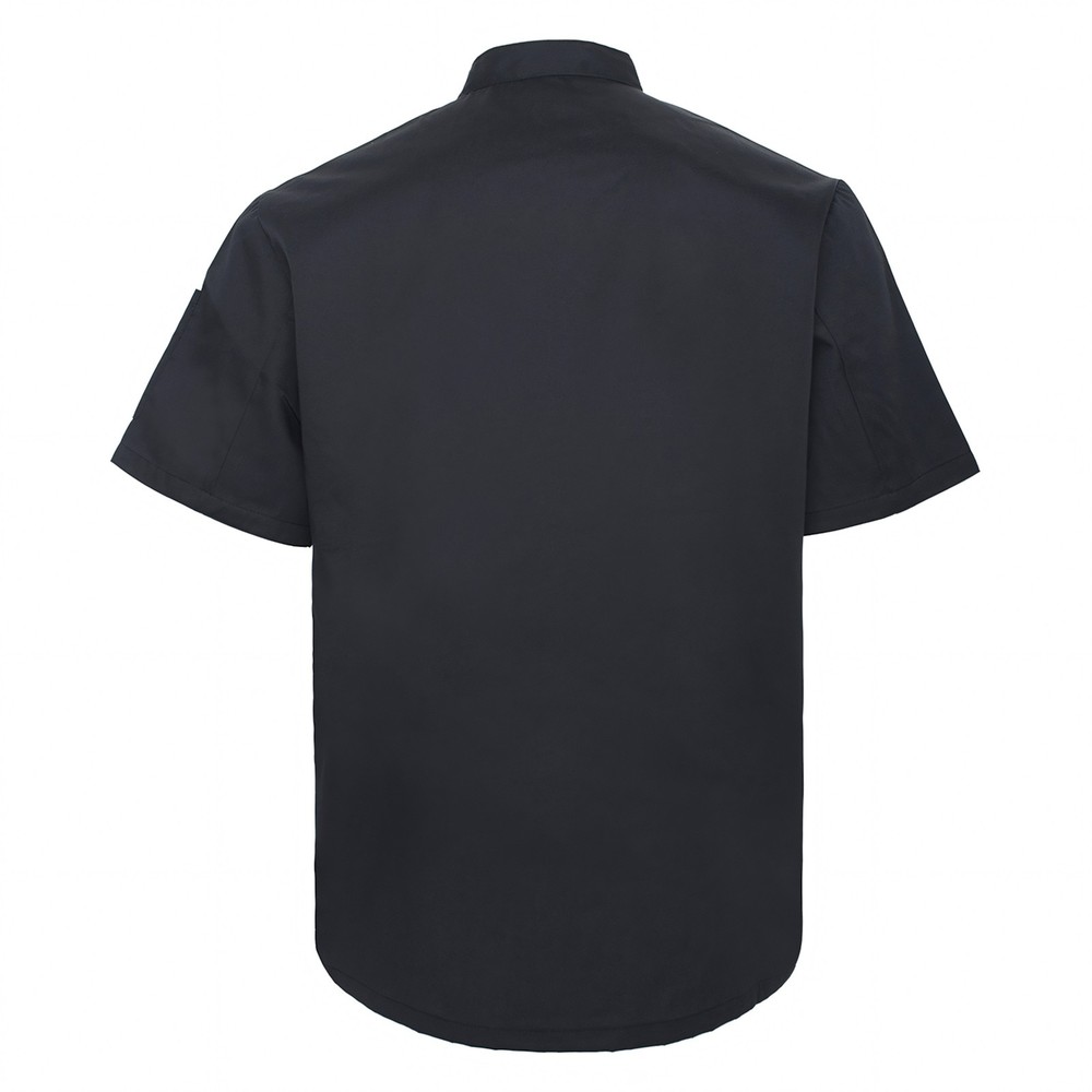 Custom Chef Coat PRINTED Personalized Short Sleeve Chef Jacket Work Uniform