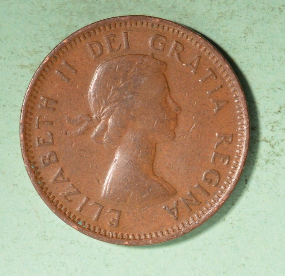 1954 - HANGING 4 - Canada Penny - INV#X-181