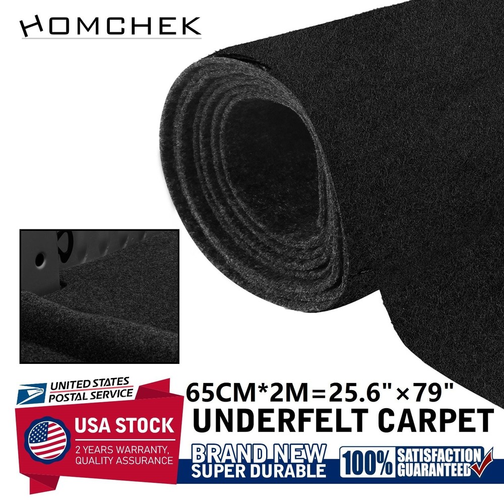 Non-woven Fabric Carpet Replacement Speaker Box Wrap Car Underfelt 2mm 14FT²