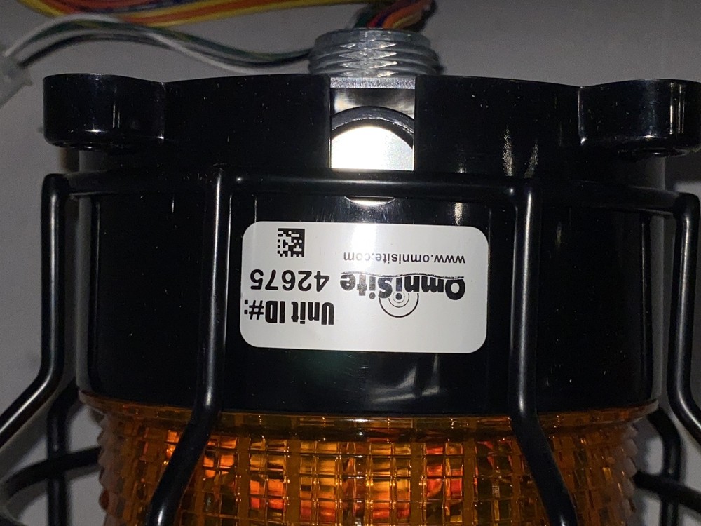 OmniBeacon Wireless Networked Alarm Light with Siren. Cellular / Web Accessable