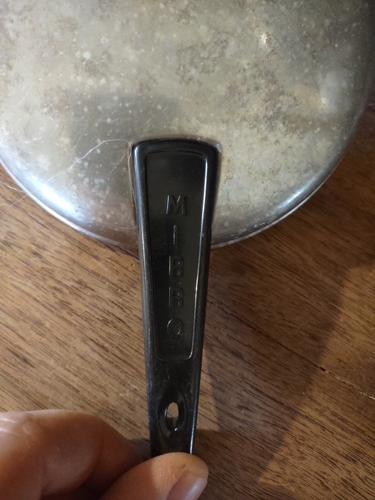 3 Vintage Mirror Replacement Pan Lids