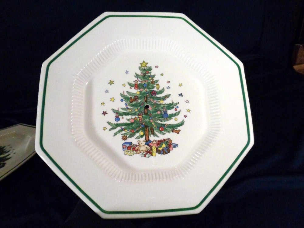Nikko Christmastime Handled Cookie or Pastry Tray