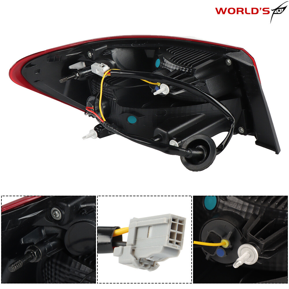 For 2016-2021 Chevy Malibu Outer Tail Light Assembly Replace Passenger RH Side