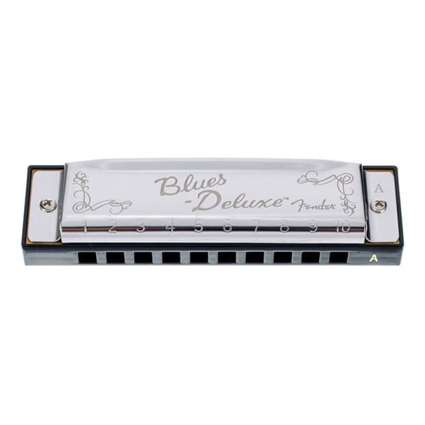 Fender Blues Deluxe Harmonica Pack - 7 Key Set w/ Case - C, G, A, D, F, E, Bb