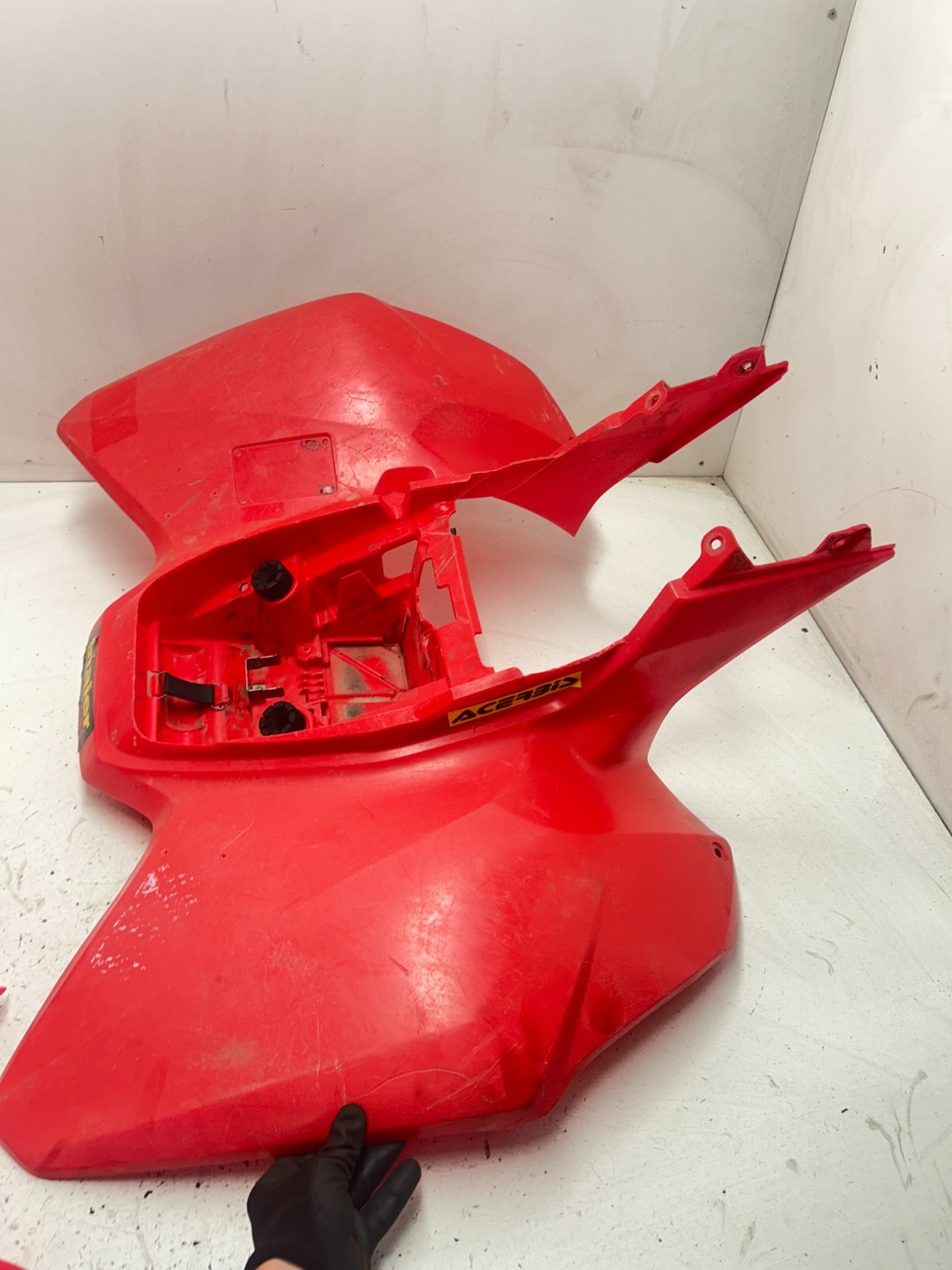 07 Honda Sportrax TRX250EX Trx 250 Ex OEM Plastic Fender Fairing READ DESCRIPTIO