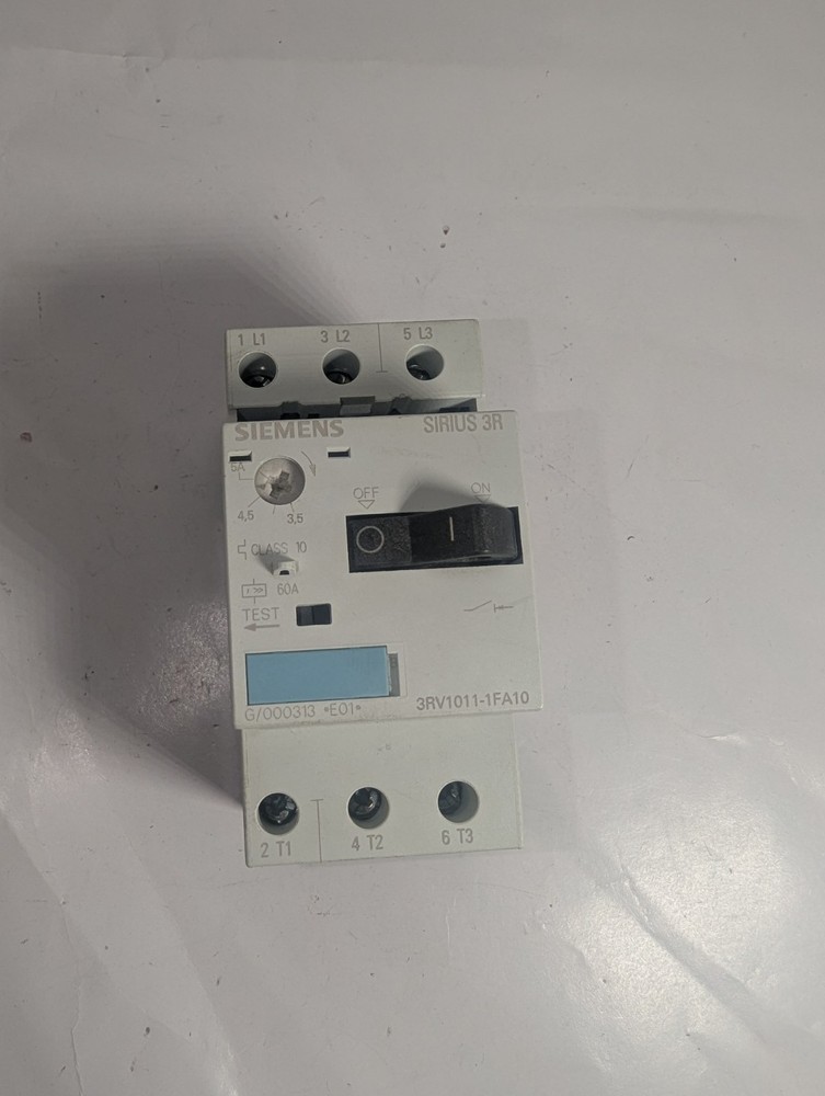 NEW GENUINE SIEMENS 3RV1011-1FA10 MANUAL MOTOR CONTROLLER