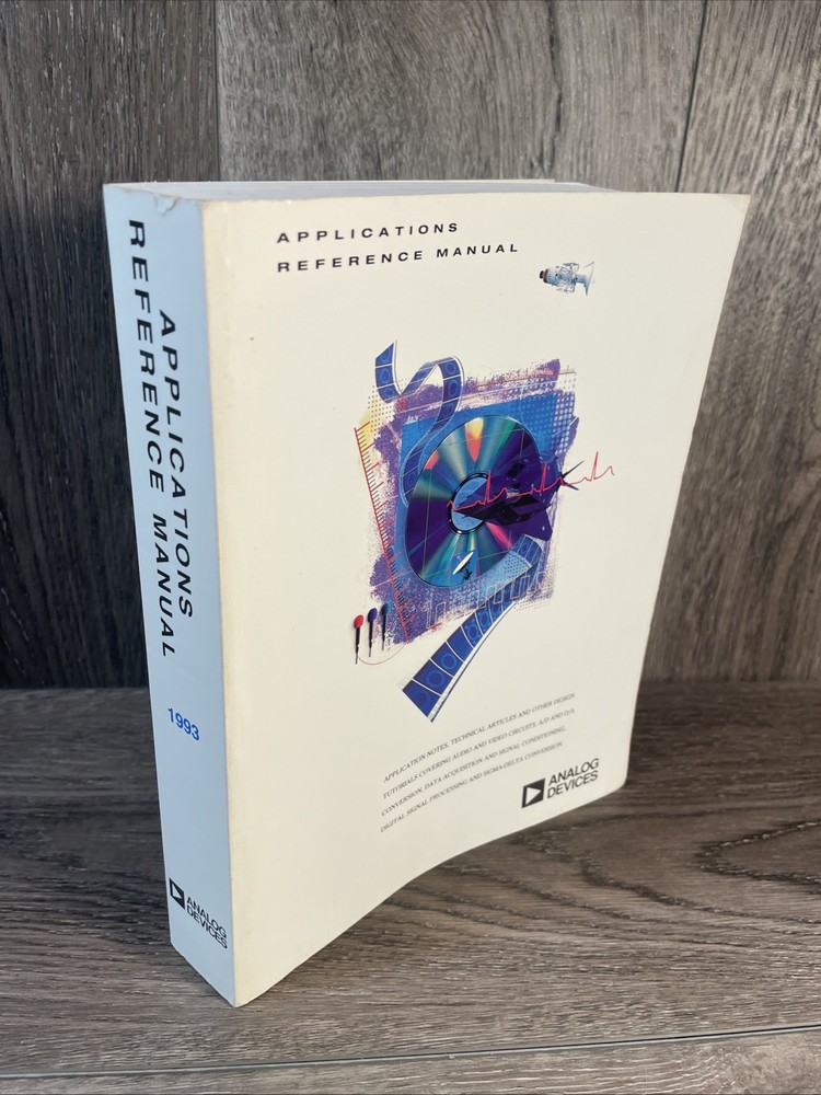 Electronics Book: Analog Devices, Applications Reference Manual 1993