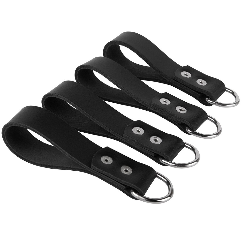 Leather Tool Belt Accessories (Heavy Duty Suspender Loop Attachment 4-Pack)