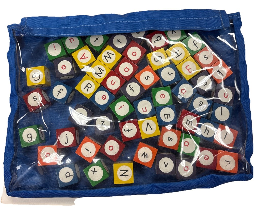 Alphabet Cube Game Education Teaching Phonics