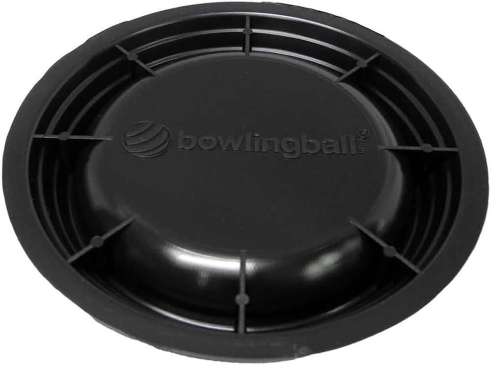 Basic Black Bowling Ball Cup for Display, Cleaning, and Storage - Universal Fit