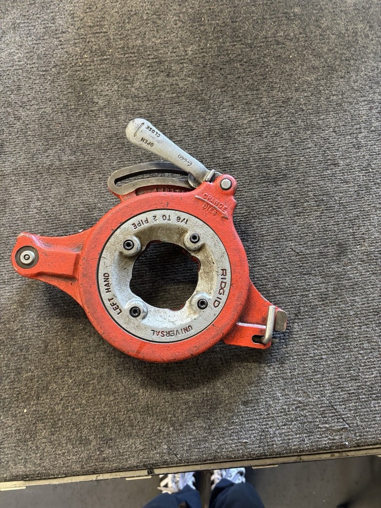 Ridgid E-660 Diameter Threading Machine Die Head 1/8 to 2