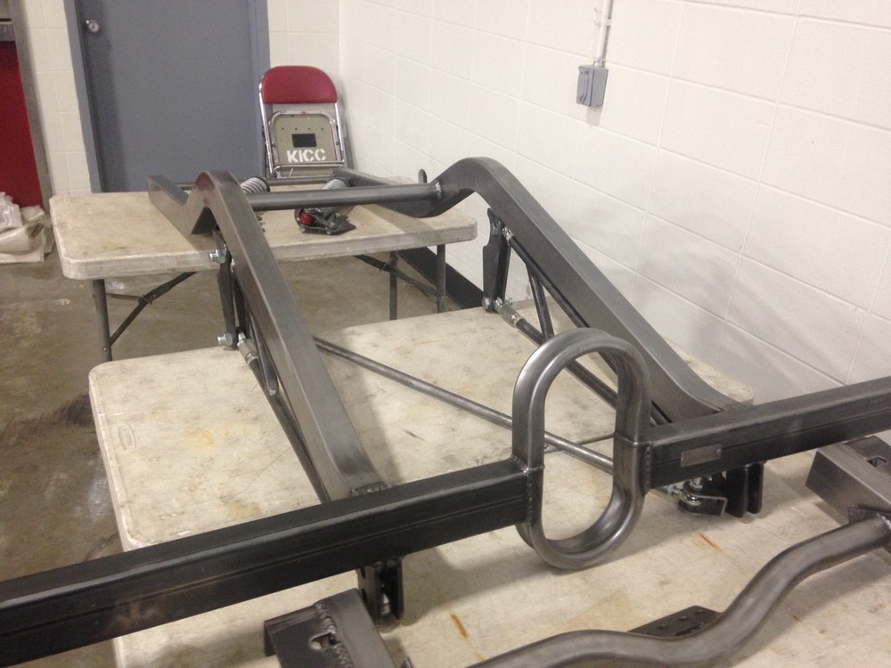 2x3” Ladder Bar 32" Back Half Kit W/QA1 Double Adjustable Shocks