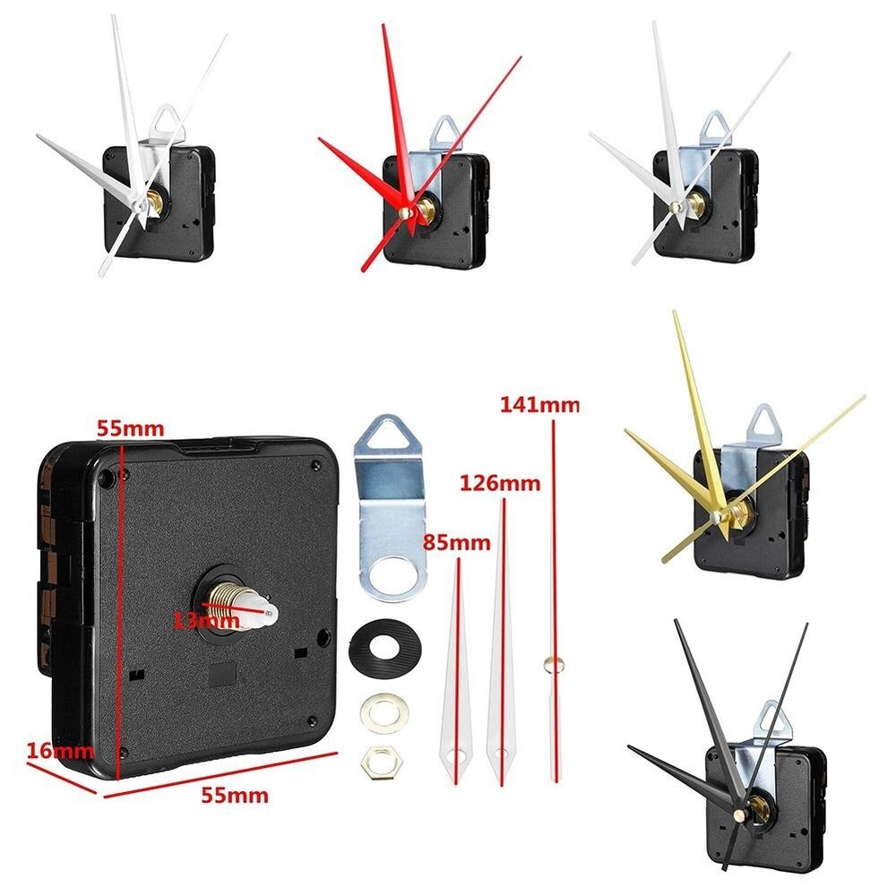 Make Your Own Personalized Clocks With Our High Quality DIY Quartz Movement Set
