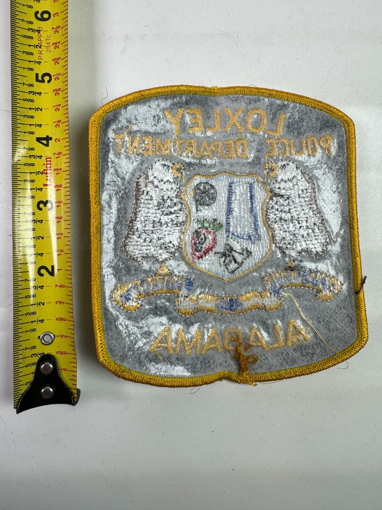 Loxley Police Alabama AL Patch S8