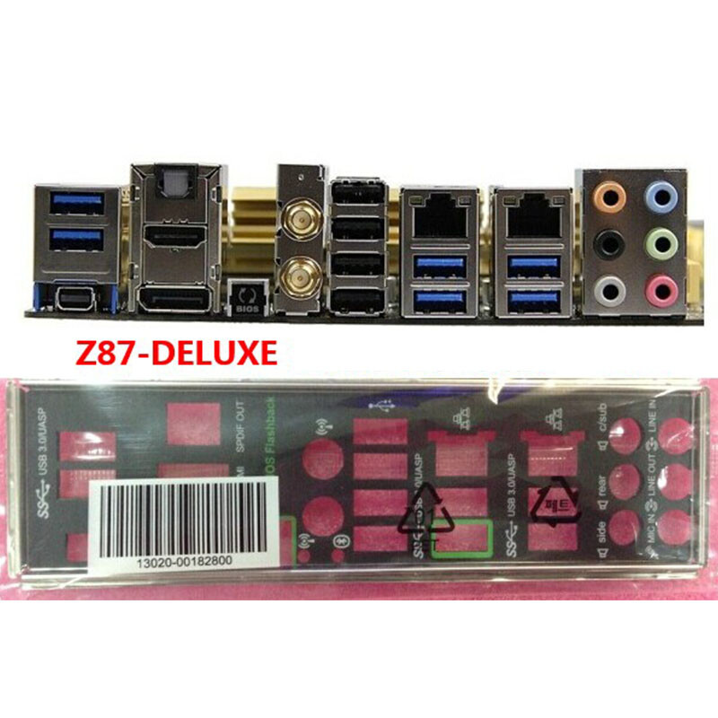 For ASUS Z87-DELUXE IO I/O Shield Back Plate