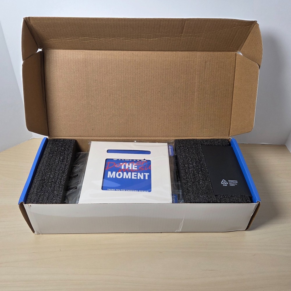 Donner Essential D1 Drum Machine Beat Sequencer COMPLETE