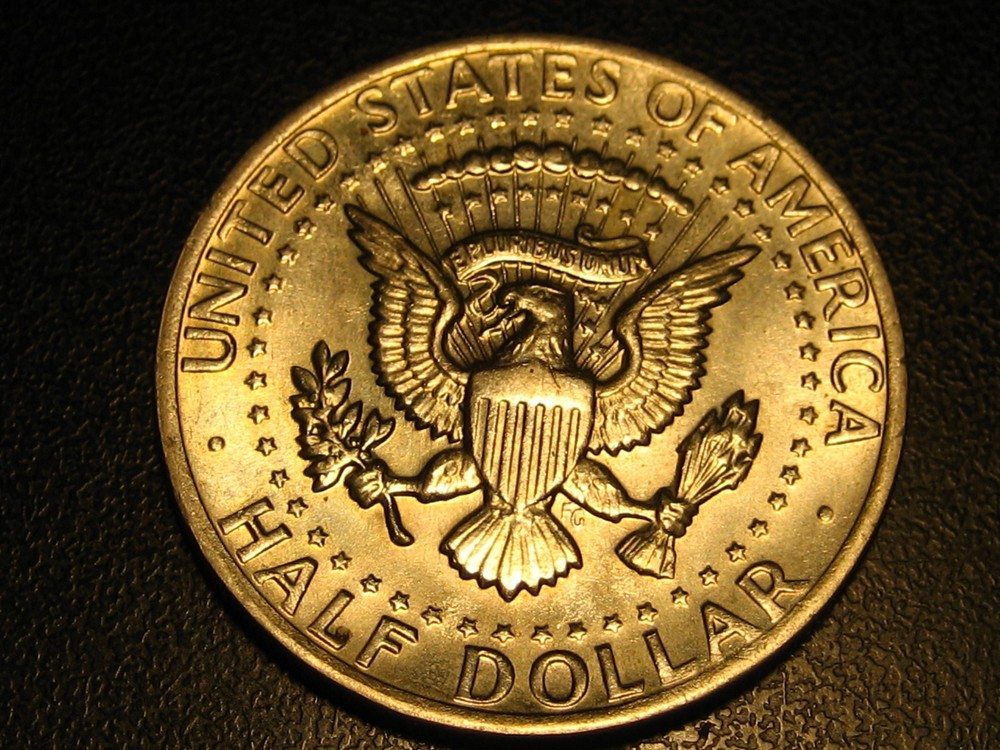 1973-P Kennedy Head Half Dollar BU