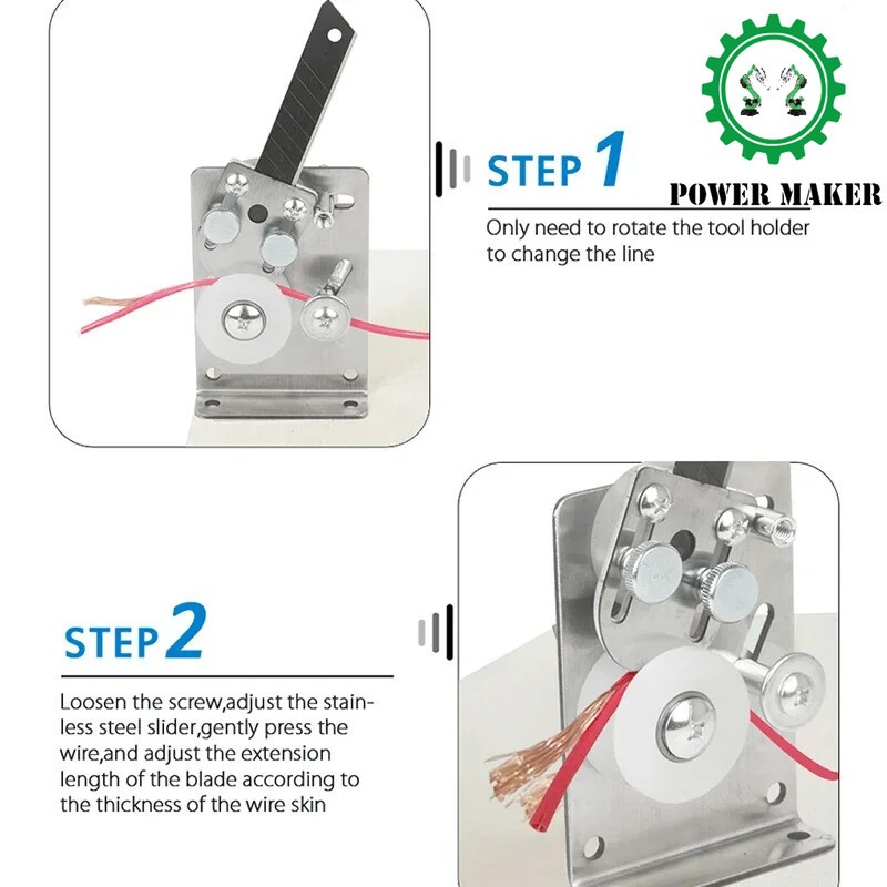 Stripper Cable Stripping Tool Small Stainless Steel Wire Stripping Machine