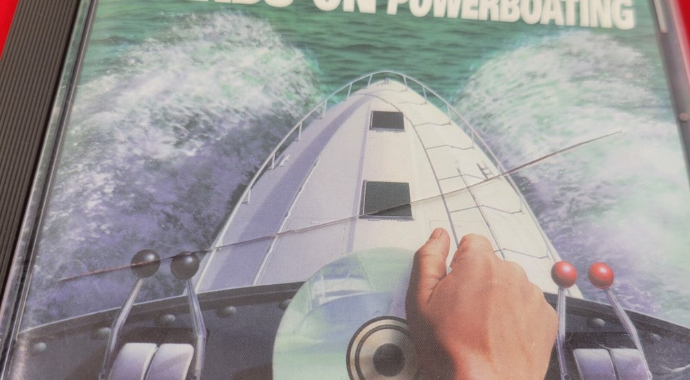O) Chapman Piloting Interactive Series Hands-On Powerboating (PC/Mac CD ROM 1995