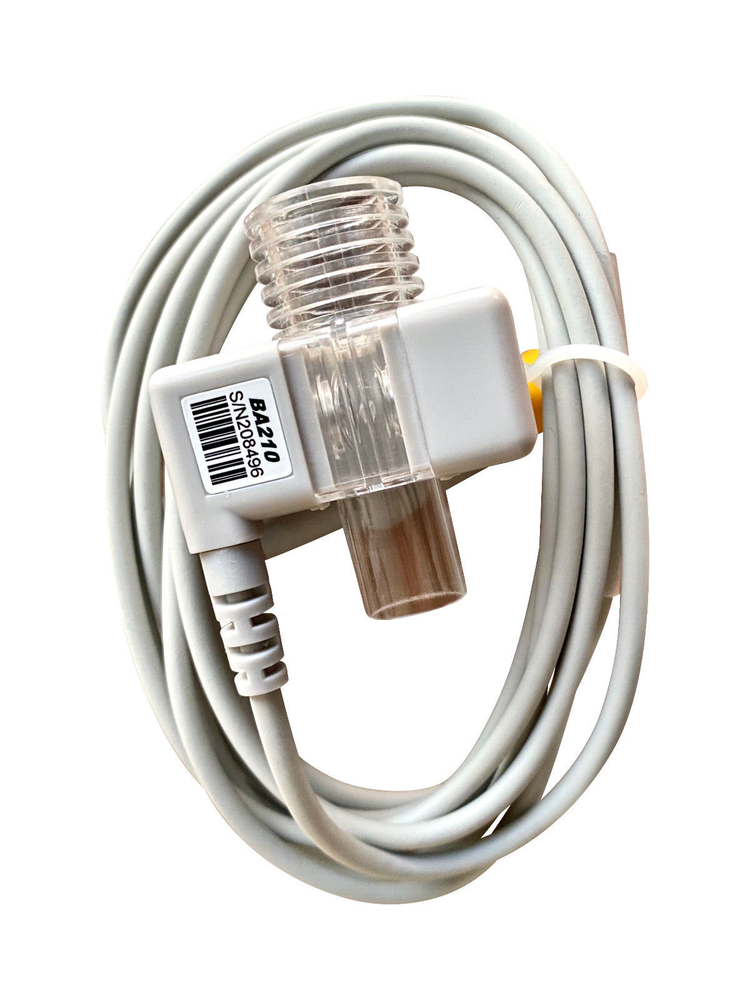 Philips Compatible End Tidal CO2 EtCO2 Sensor Mainstream Capnography Kit, 8 Pins