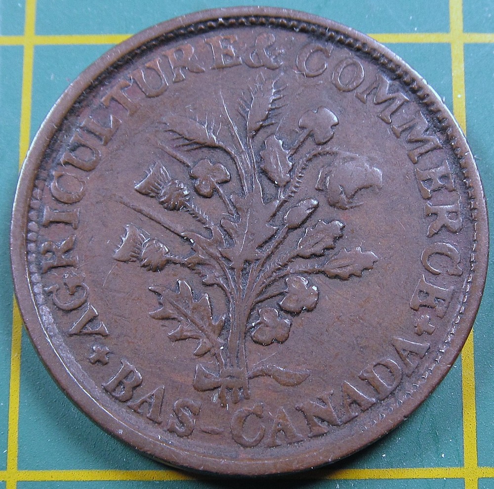Lower Canada Un Sou Token LC-23C