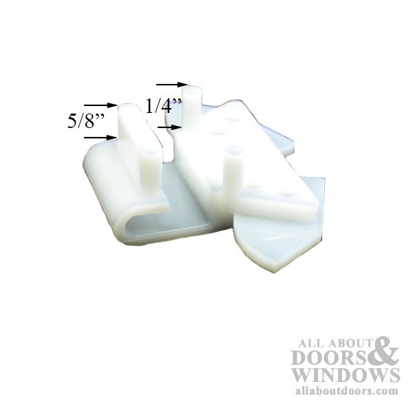 Weathershield Visions 2000 Casement Tie Bar Guide White Plastic Adjustable
