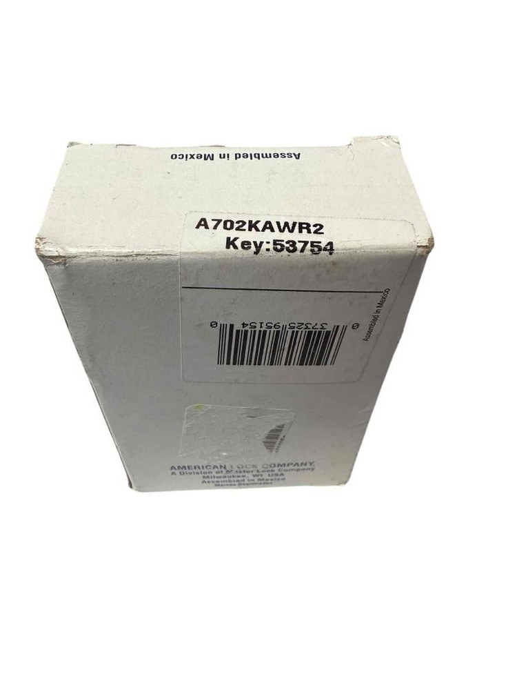 NEW American Lock A702KAWR2 Padlock
