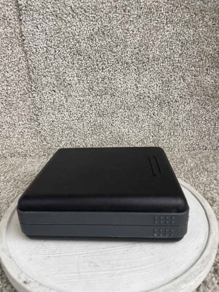 Laserline Portable Hard Case CD DVDs and Blu-Ray Storage Black