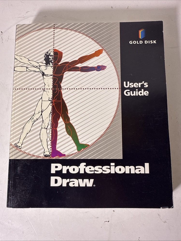 Professional Draw - Gold Disk - PC DOS Disk Set