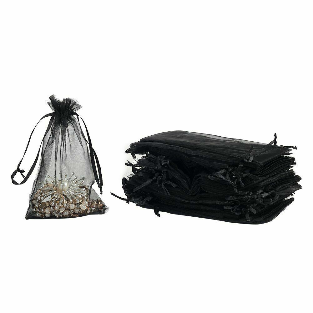 New "4x6" Drawstring Organza Bags Jewelry Pouches Wedding Party Favor Gift Bags