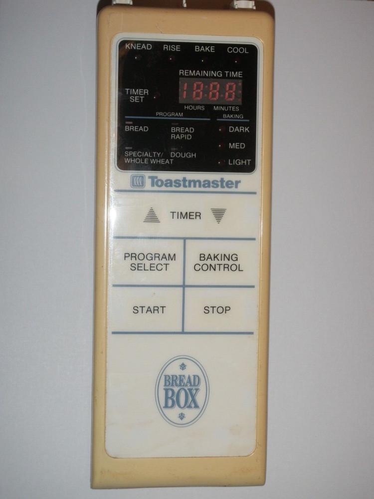Control Panel with PCB for Toastmaster Bread Box Breadmaker Model 1152U (#33)