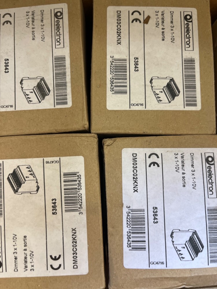 eelectron DM03C02KNX Dimmer 3x1-10v
