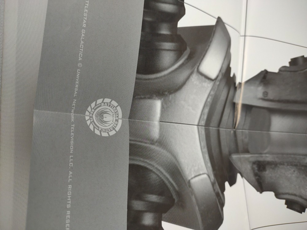 Battlestar Galactica Range Sheet Command Issue Cross Rank-Service MINT CONDITION