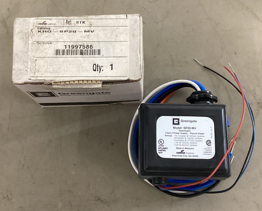 Eaton SP20-MV Heavy Duty Switchpack New