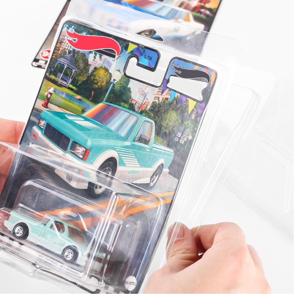 5 Pack Protector Cases for Hot-Wheels Premium Model Display Storage Showcase US