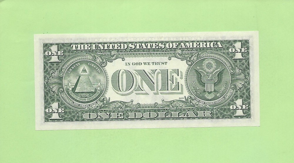 1977 ..UNCIRC $1 E 7712 1053 C .... 1977 $1 E-C NICE NOTE FRN