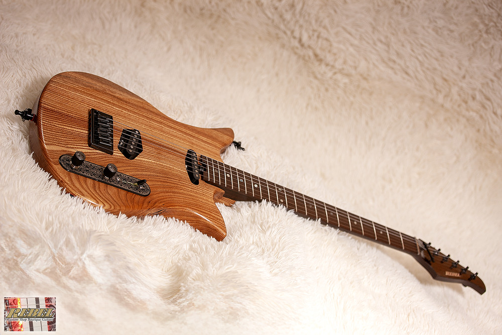 One-Piece Custom Double Cutaway Tele Stye with Custom Switching!