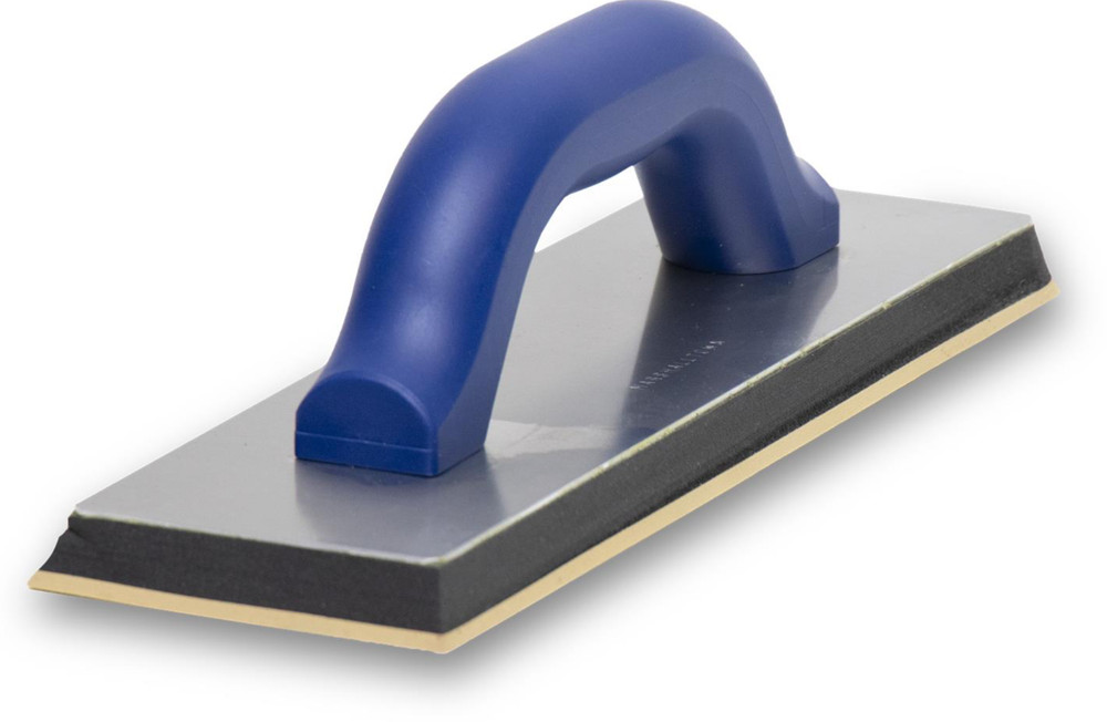 Marshalltown Tile Float w/ Plastic Handle & Gum Rubber Pad - 12" x 4"