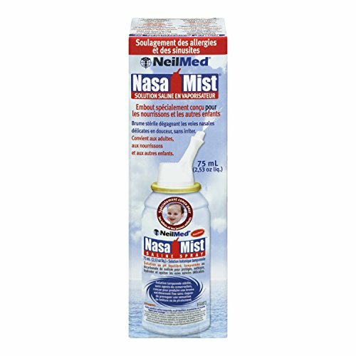 3 Pack Nasamist Saline Spray Isotonic 75 Ml Each