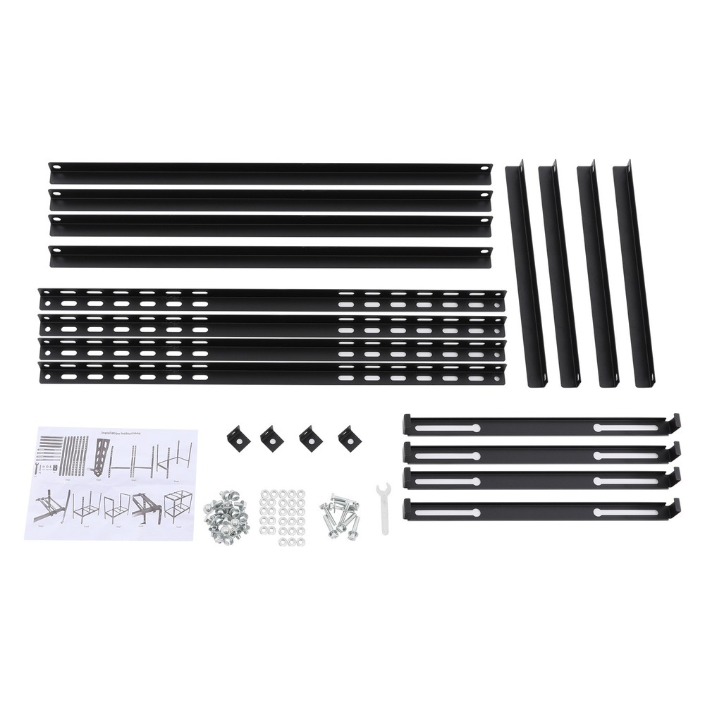 Air Conditioner Unit Support Bracket Black Stand Bracket Split Ground Bracket US